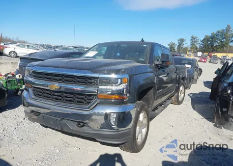 2017 Chevrolet Silverado 1500 1Lt из США, поврежденный, VIN 3GCUKREC0HG461757